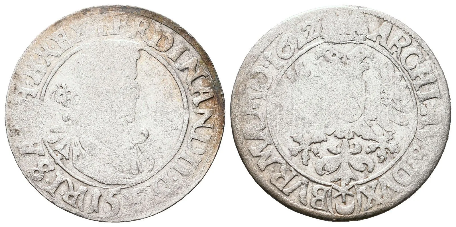 Ferdinand II., 1619 - 1637 (Mince kiprová) — 1