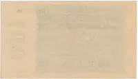 Německo, 100 Millionen Mark 1923, Hakensterne, Ro.106l - fotografie 2