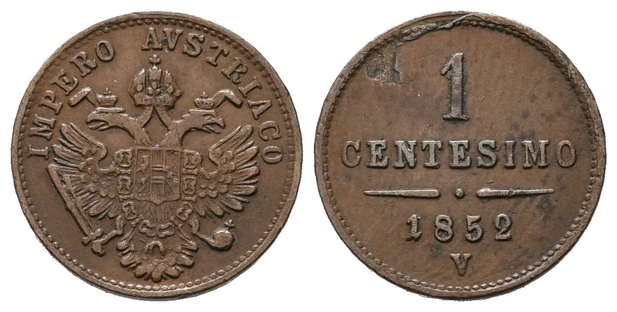 Konvenční měna, 1848 - 1857 — 1