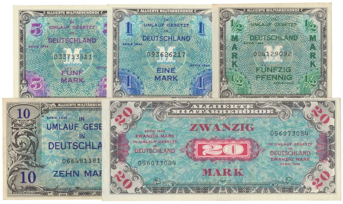 Marky spojeneckých armád na československém území 1945 — 1