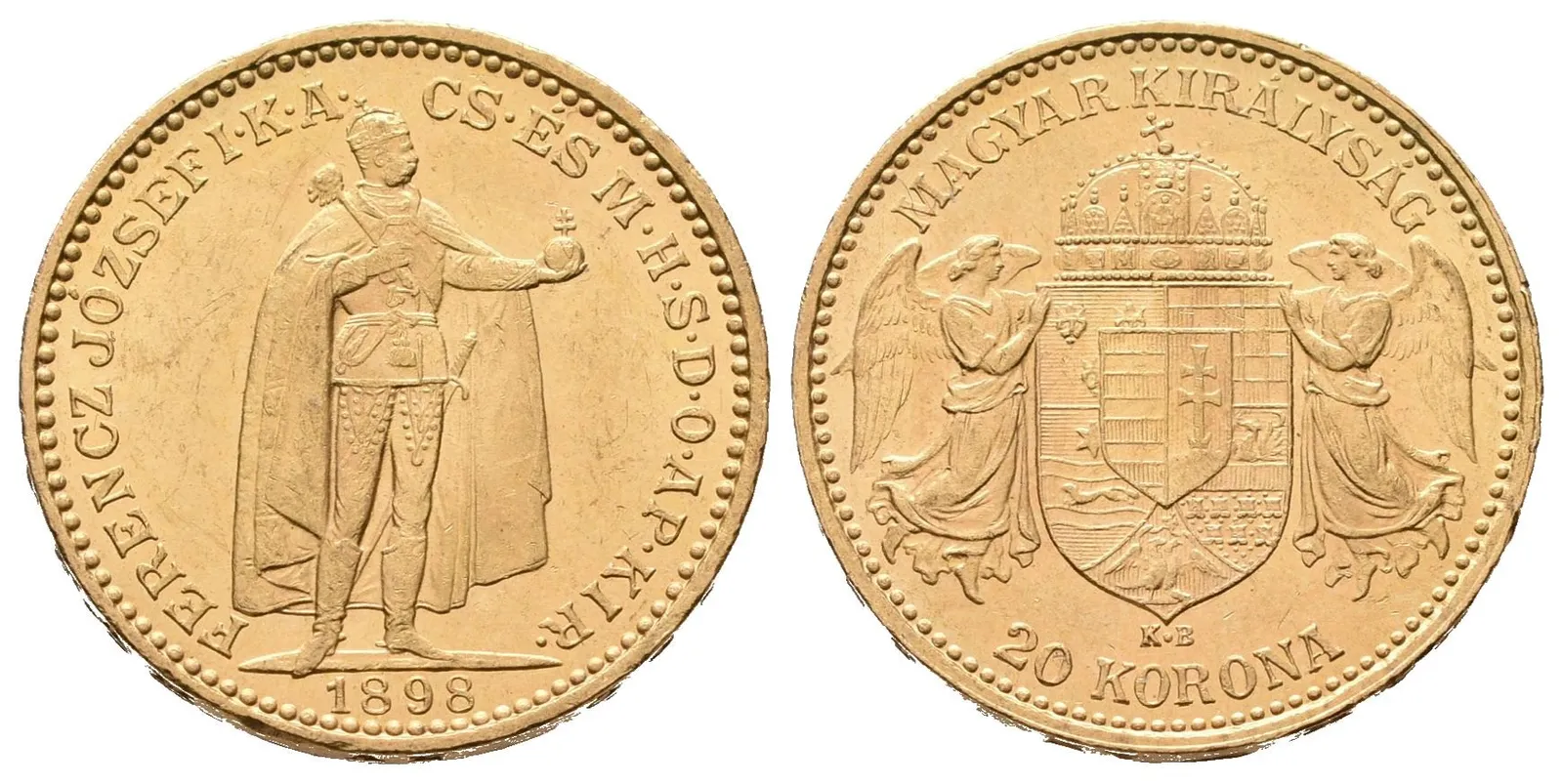 20 Koruna 1898 KB