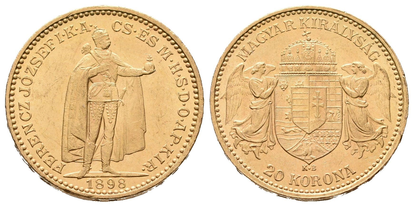 20 Koruna 1898 KB