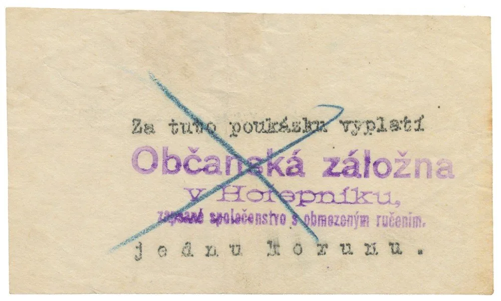 Nouzovky české od roku 1914 — 1