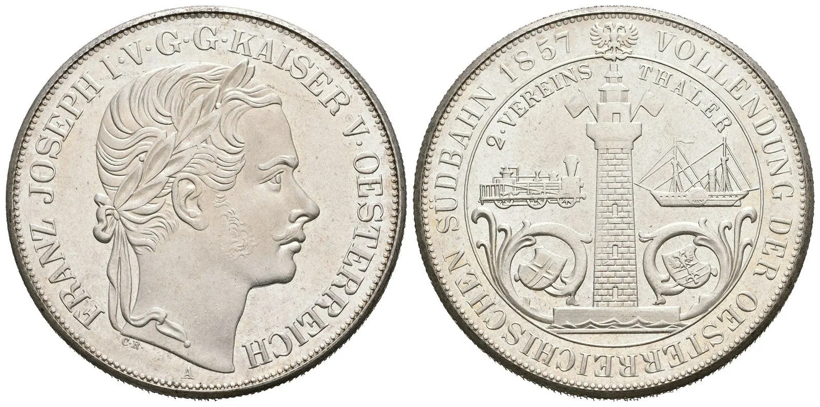 Rakouská a spolková měna, 1857 - 1892 — 1