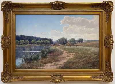 Josef Procházka - Rybník u Příbrami