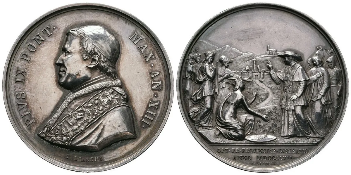 Vatikán, Pius IX., 1846 - 1878 — 1