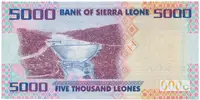 Sierra Leone, 5000 Leones 2010, P.32 - fotografie 2