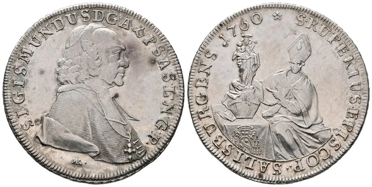 Salzburg - arcibiskupství, Sigismund III. Schrattenbach, 1753 - 1771 — 1