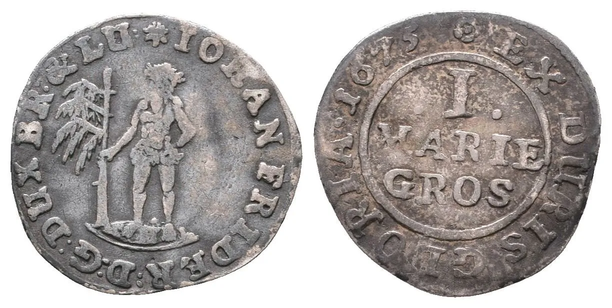 Brunšvick-Luneburg, 1 Mariánský groš 1675