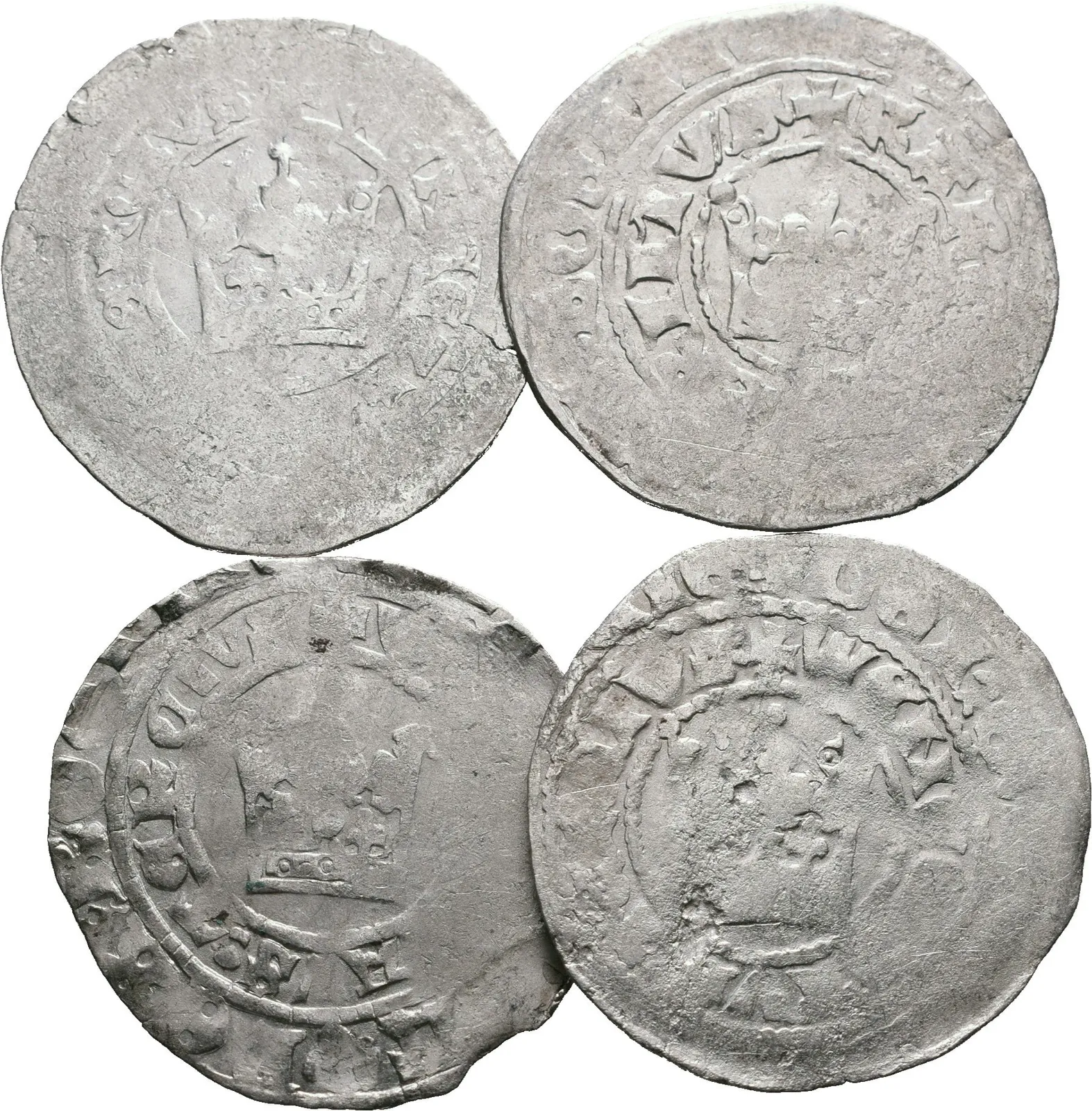 Václav IV., Pražský groš, 4 ks