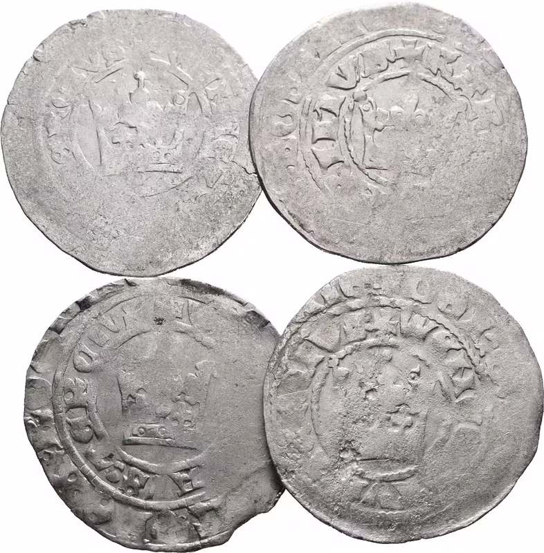 Václav IV., Pražský groš, 4 ks