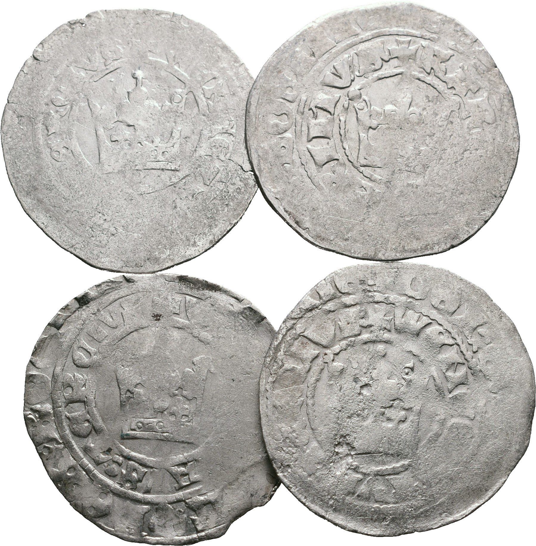 Václav IV., Pražský groš, 4 ks