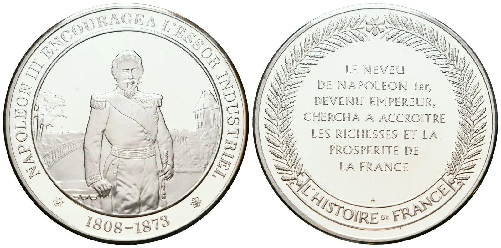 Francie - AR Medaile b.l. - Napoléon III