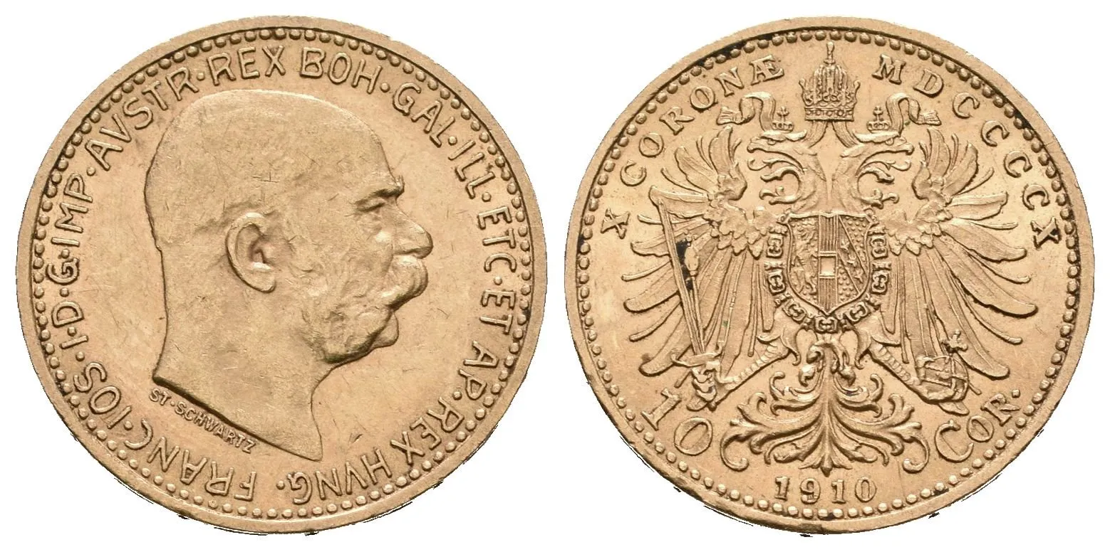 10 Koruna 1910