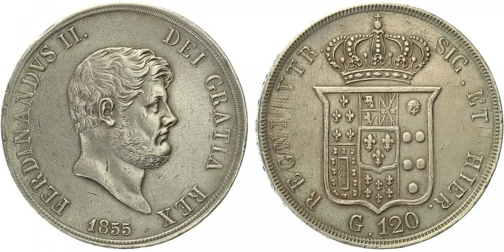 Itálie - Neapol a Sicilie, Ferdinand II., 1830 - 1859 — 1