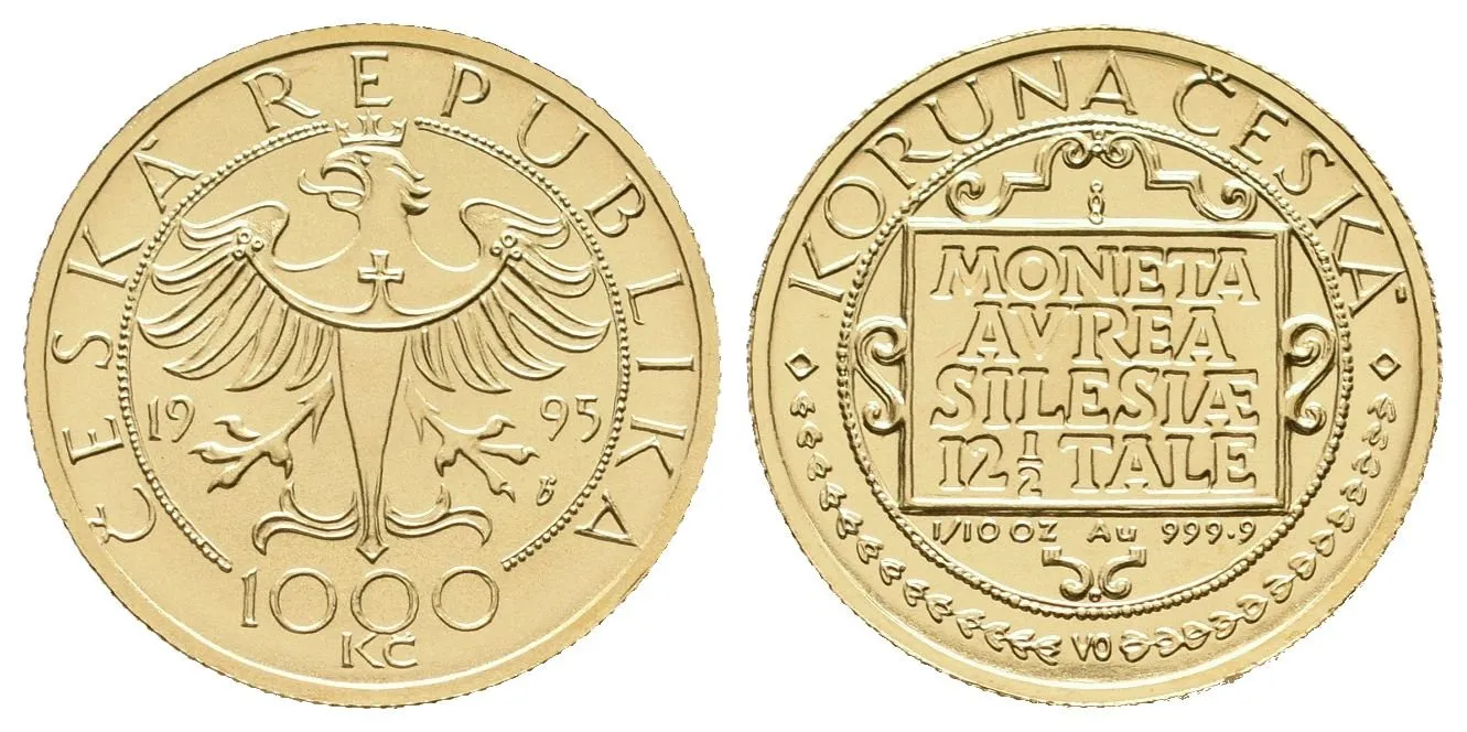 1000 Kč 1995 - Koruna česká - Slezské stavy