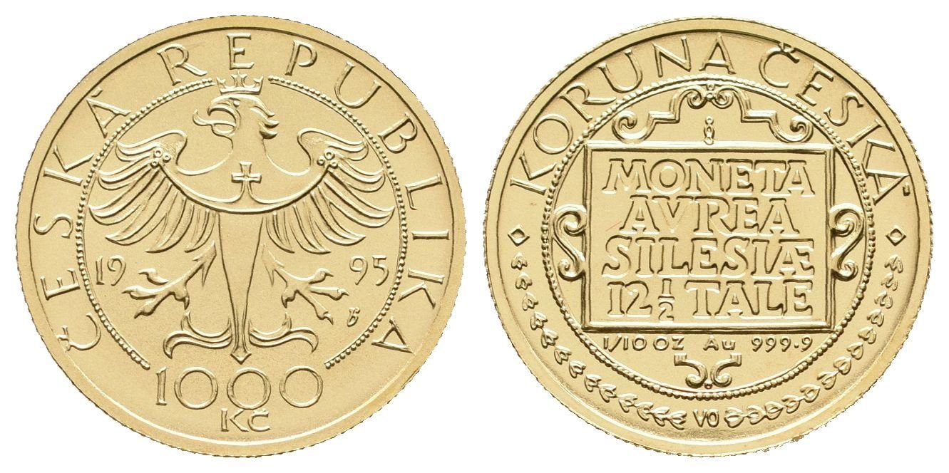 1000 Kč 1995 - Koruna česká - Slezské stavy