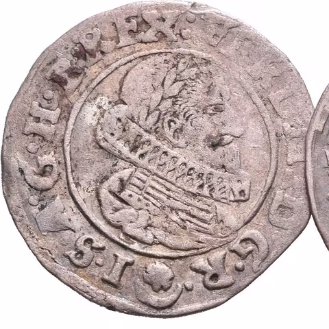 3 Krejcar 1628, 1629, Praha-Hübmer, Hal.760, patina, ned._2 ks