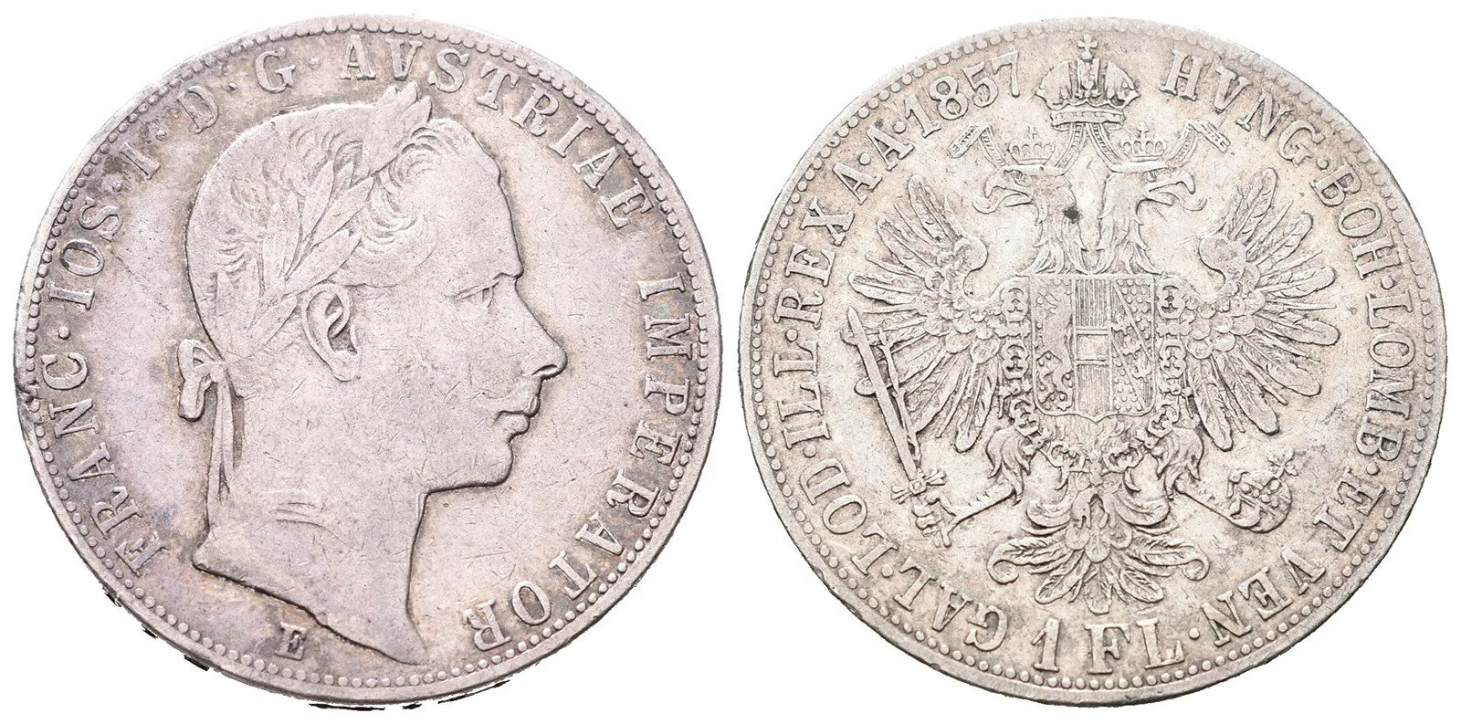 Rakouská a spolková měna, 1857 - 1892 — 1
