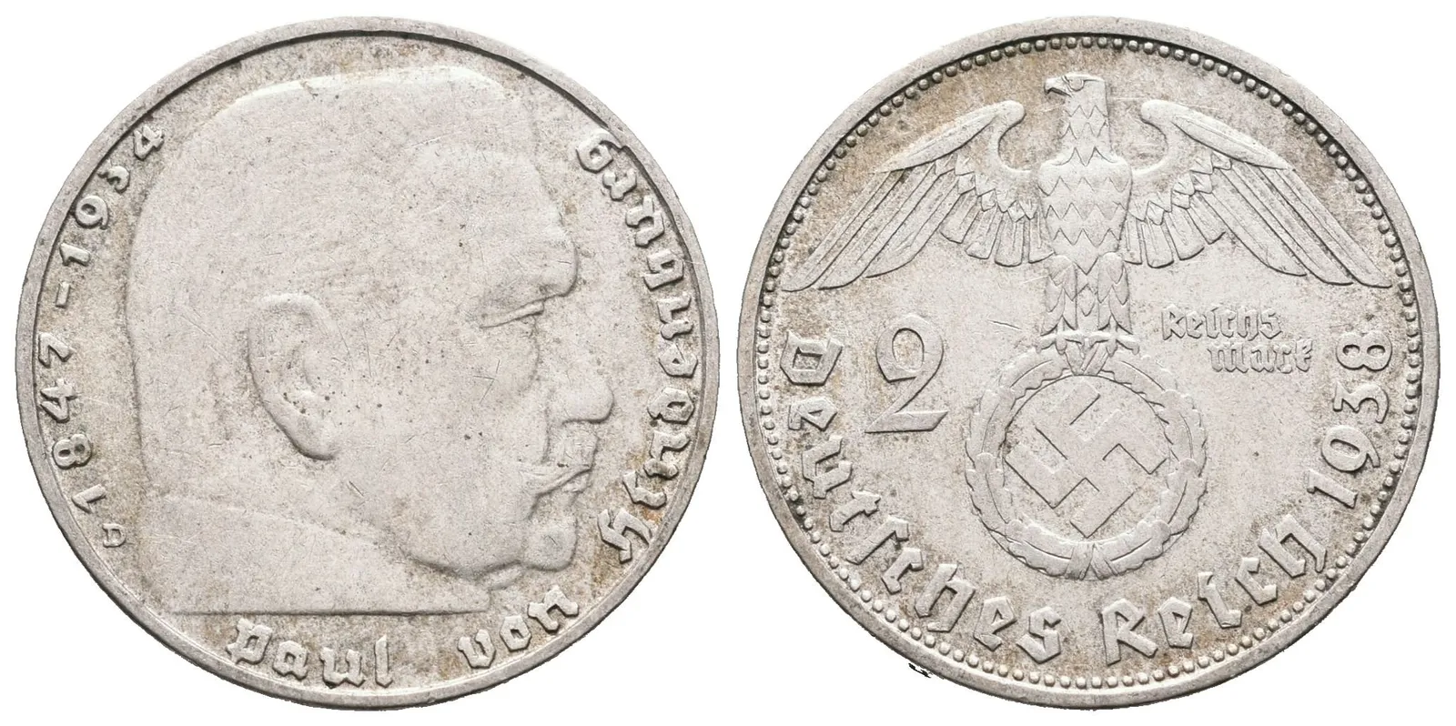 III. říše, 2 Marka 1938 D