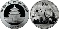 Čína, 10 Yuan 2015 - Panda