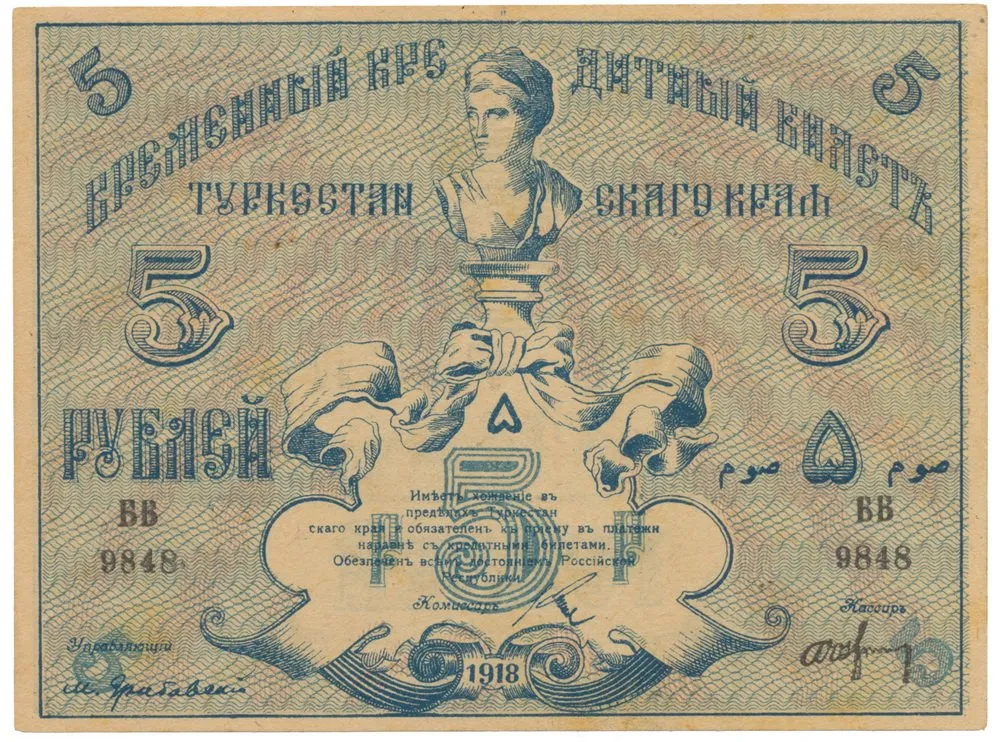 Rusko, Ruská centrální Asie — 1