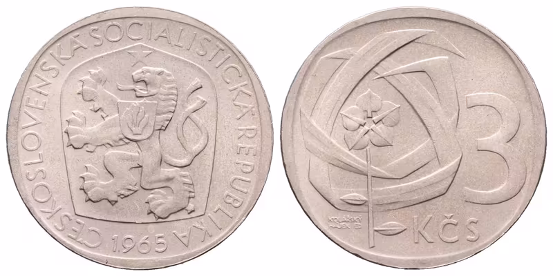 3 Koruna 1965