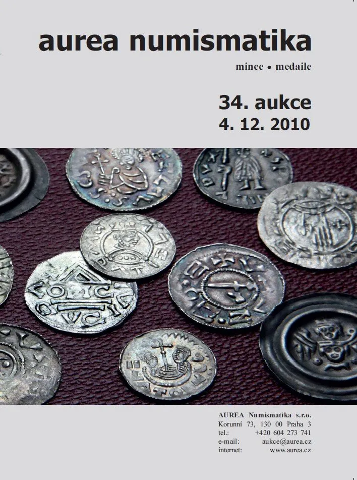 34. Aukce - mince • medaile