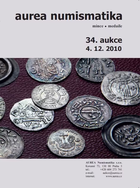 34. Aukce - mince • medaile