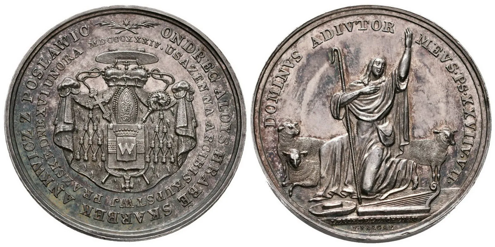 Praha - arcibiskupství, Ondřej Alois hrabě Skrbek-Ankvicz, 1833 - 1838 — 1