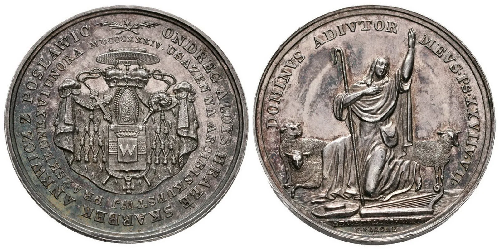 Praha - arcibiskupství, Ondřej Alois hrabě Skrbek-Ankvicz, 1833 - 1838 — 1
