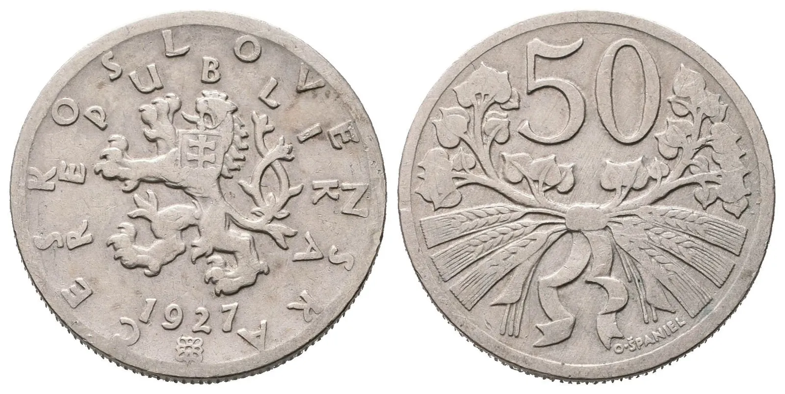 50 Haléř 1927