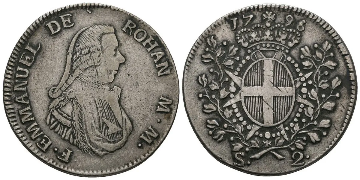 Malta - Řád Johanitů, Emmanuel de Rohan, 1775 - 1797 — 1