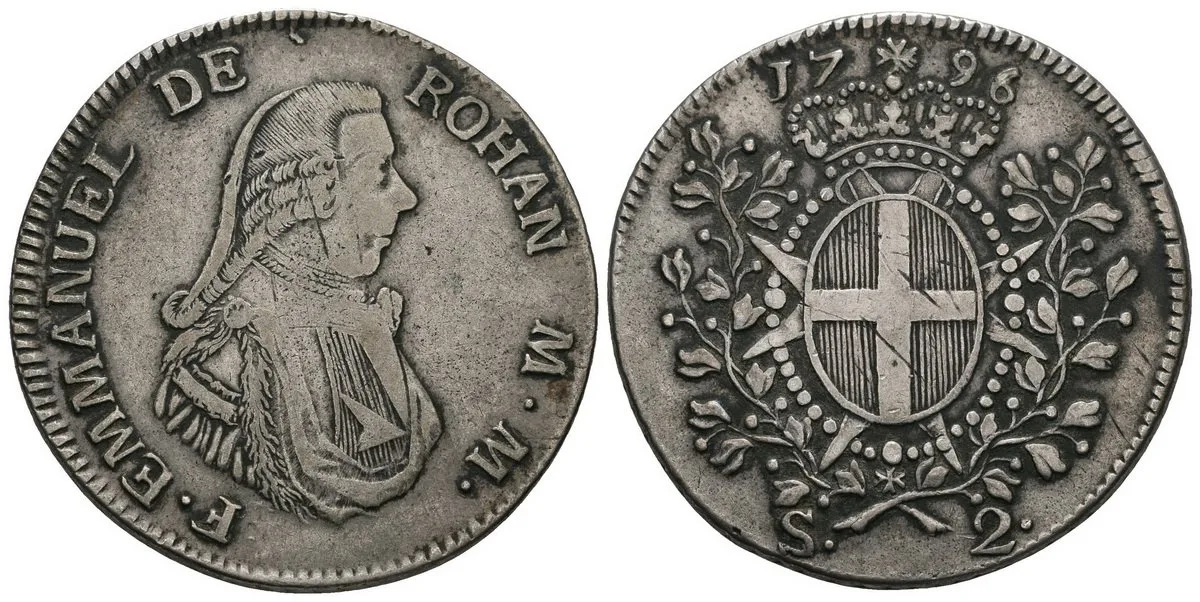 Malta - Řád Johanitů, Emmanuel de Rohan, 1775 - 1797 — 1