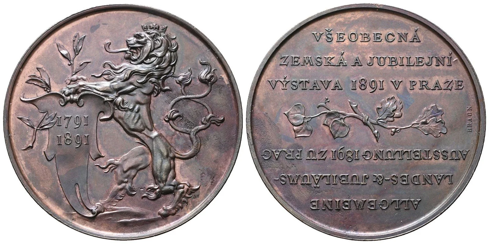 Praha - Zemská jubilejní výstava 1891 — 1