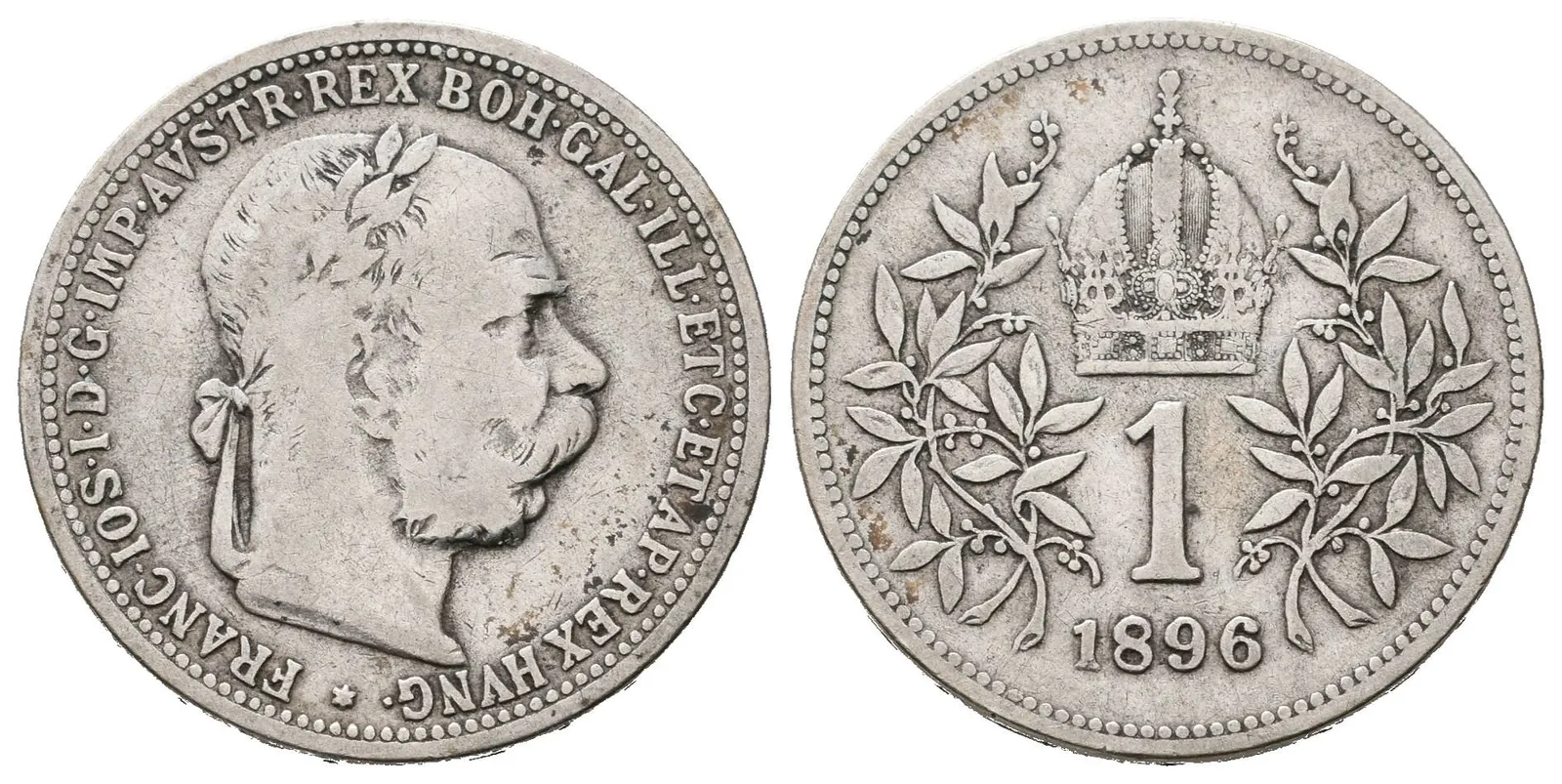1 Koruna 1896