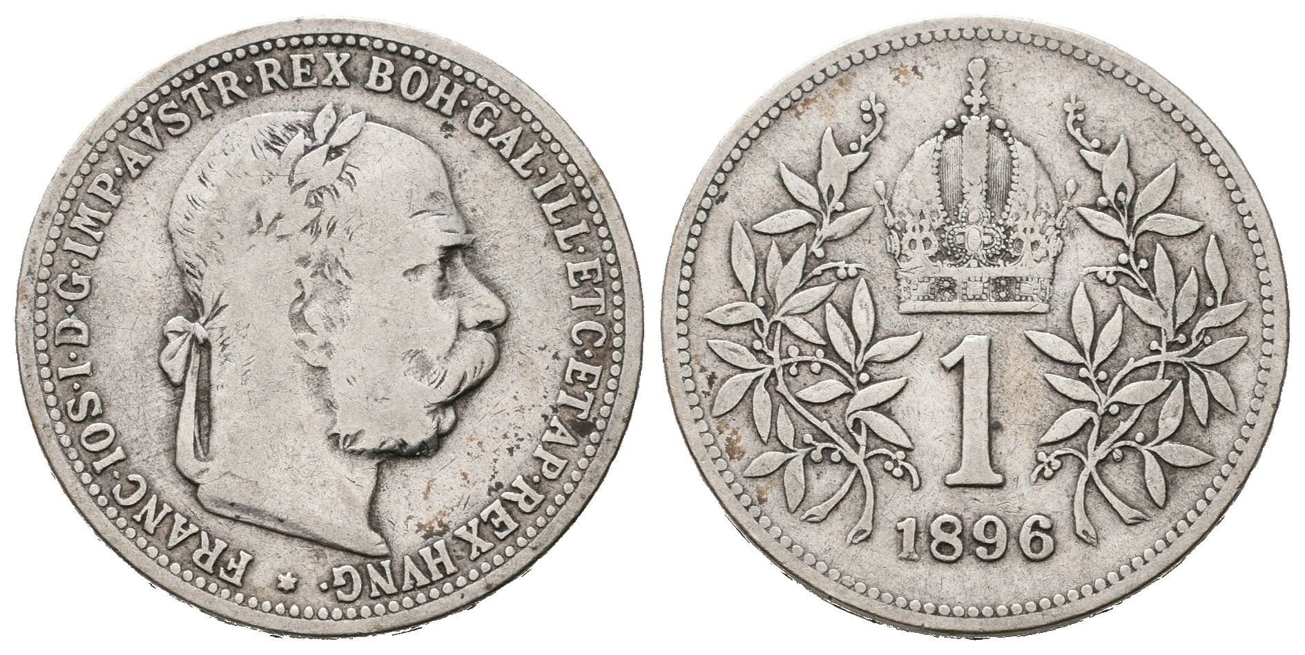 1 Koruna 1896