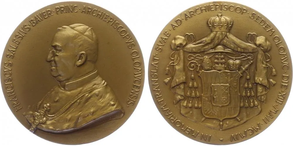 Olomouc - arcibiskupství, František Salesius Bauer, 1904 - 1915 — 1