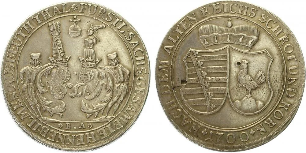 Henneberg, Johann Ernst von Sachsen-Weimar, 1683 - 1707 — 1