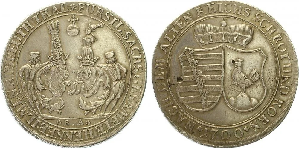 Henneberg, Johann Ernst von Sachsen-Weimar, 1683 - 1707 — 1