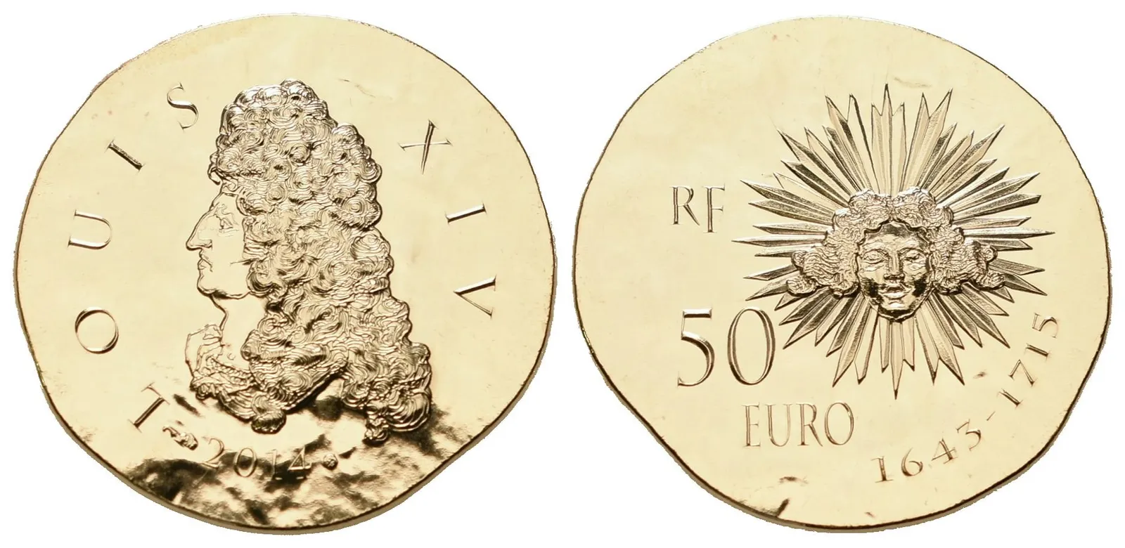 Francie, 50 Euro 2014 - Louis IV.