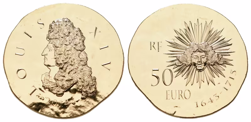 Francie, 50 Euro 2014 - Louis IV.
