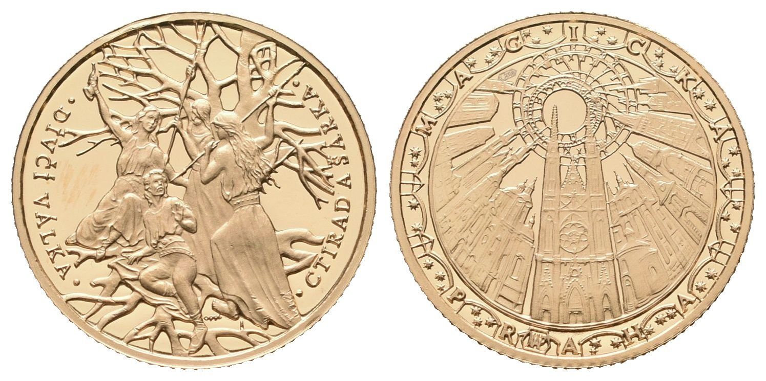 Medaile b.l. - Magická Praha - Dívčí válka