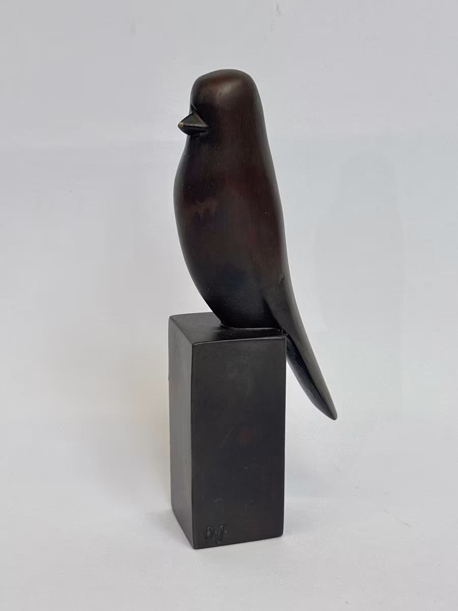 Ota Janeček: Ota Janeček (1919 - 1996) - Štíhlý bronzový ptáček