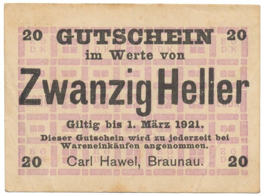 Nouzovky české od roku 1914 — 1