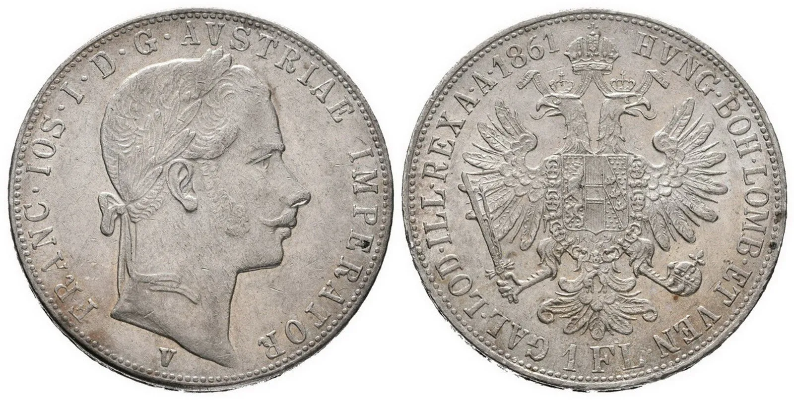 Rakouská a spolková měna, 1857 - 1892 — 1
