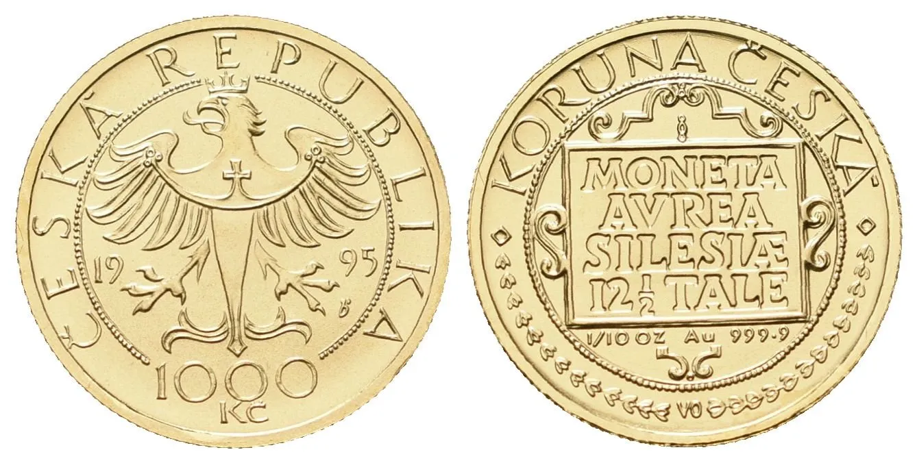 1000 Kč 1995 - Koruna česká - Slezské stavy