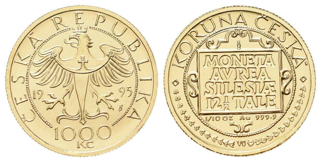1000 Kč 1995 - Koruna česká - Slezské stavy
