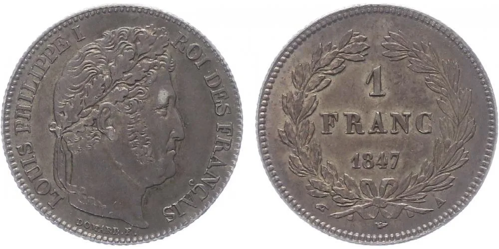 Francie, Louis Philippe, 1830 - 1848 — 1