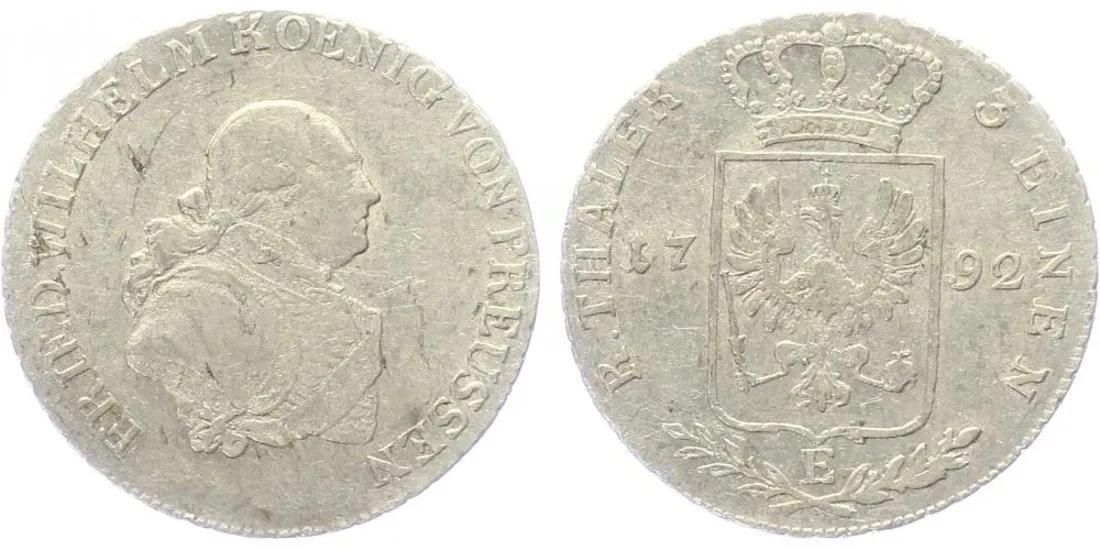 Prusko, Friedrich Wilhelm II., 1786 - 1797 — 1